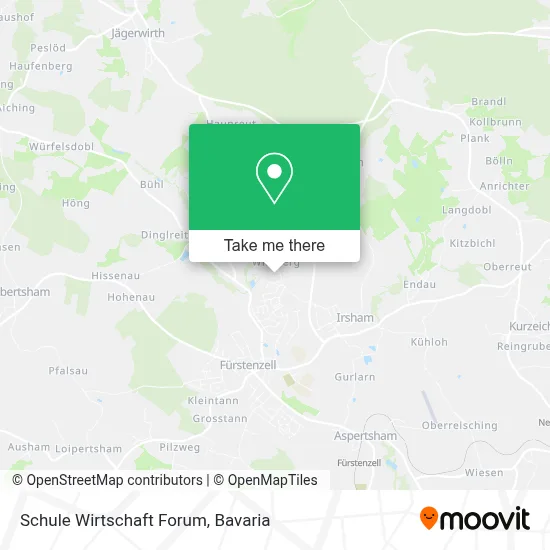 Schule Wirtschaft Forum map