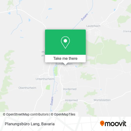 Planungsbüro Lang map
