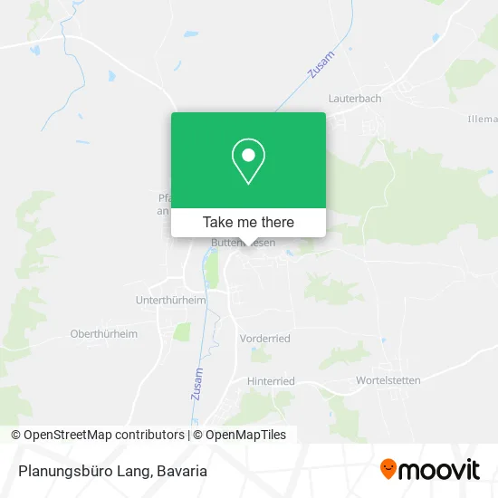 Карта Planungsbüro Lang