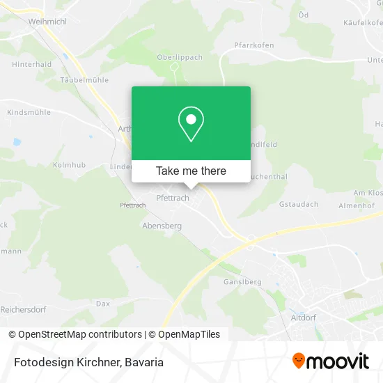 Fotodesign Kirchner map