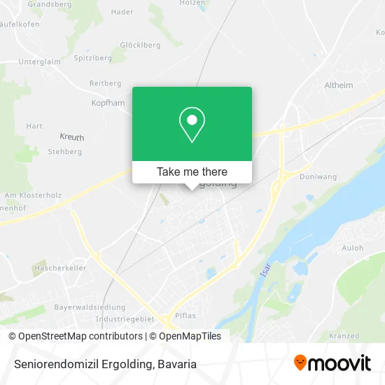 Карта Seniorendomizil Ergolding