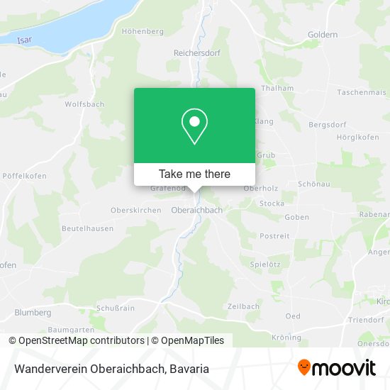 Wanderverein Oberaichbach map