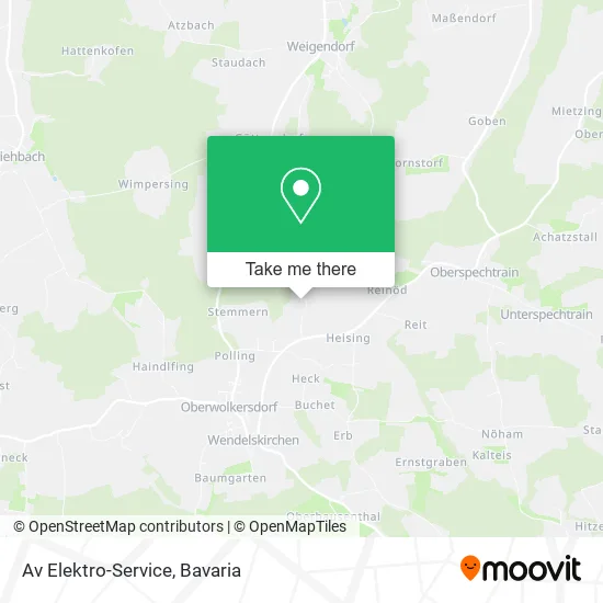 Карта Av Elektro-Service