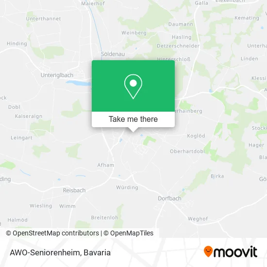 Карта AWO-Seniorenheim