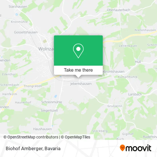 Карта Biohof Amberger