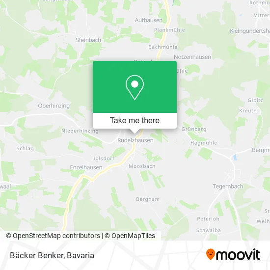 Карта Bäcker Benker