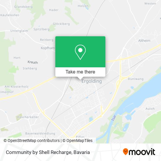 Community by Shell Recharge map