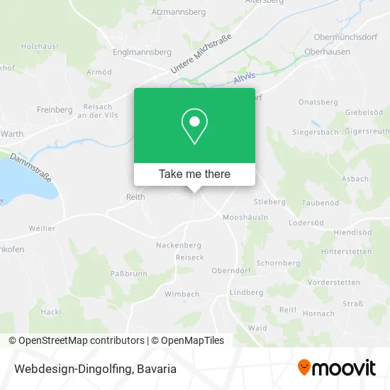 Карта Webdesign-Dingolfing