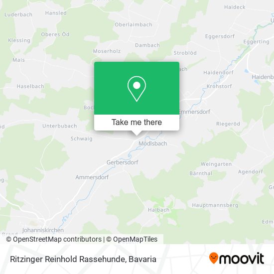 Ritzinger Reinhold Rassehunde map
