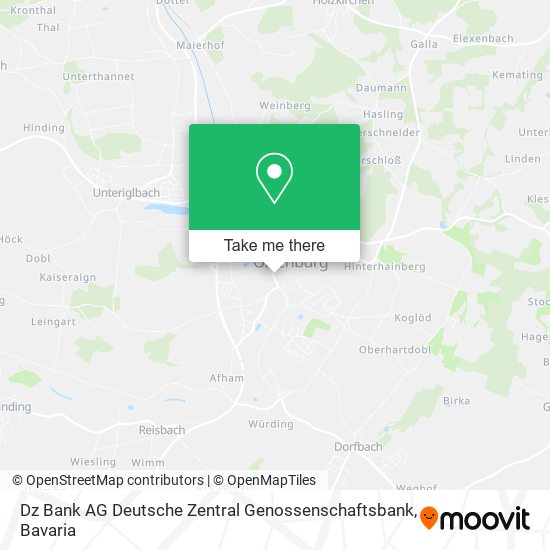 Dz Bank AG Deutsche Zentral Genossenschaftsbank map