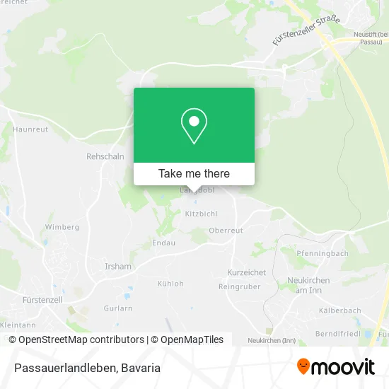 Карта Passauerlandleben