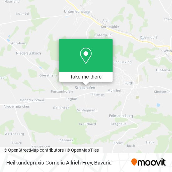 Heilkundepraxis Cornelia Allrich-Frey map