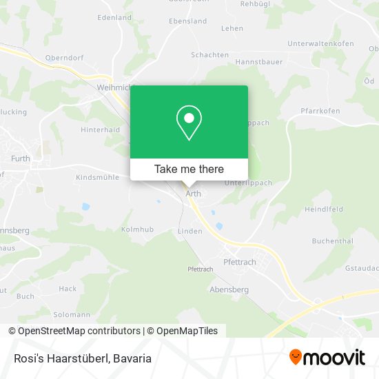 Rosi's Haarstüberl map