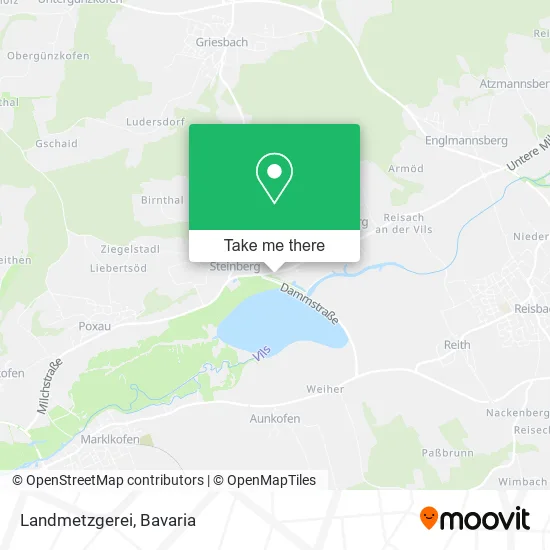 Карта Landmetzgerei