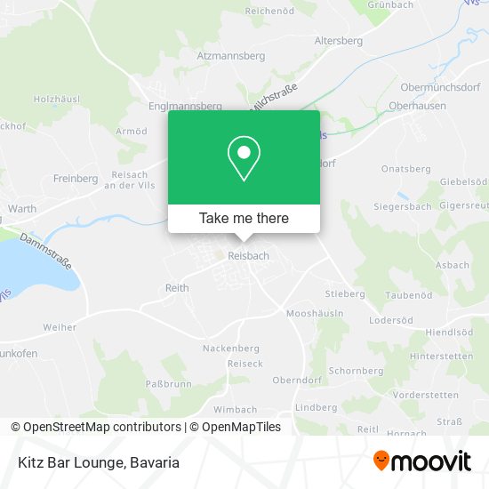 Kitz Bar Lounge map