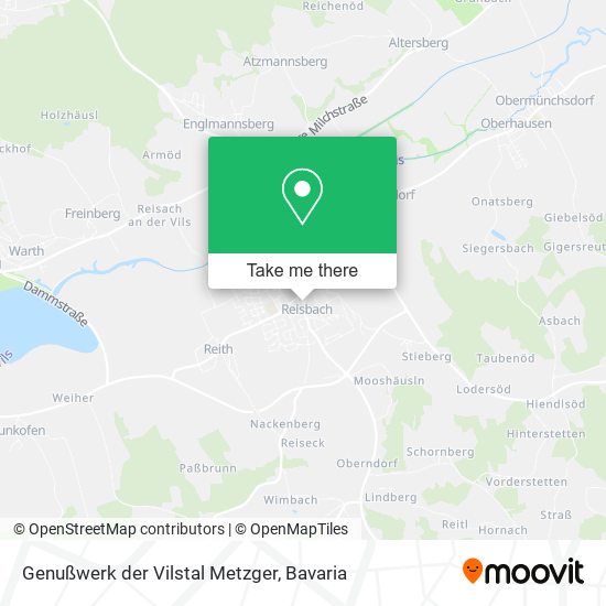 Карта Genußwerk der Vilstal Metzger