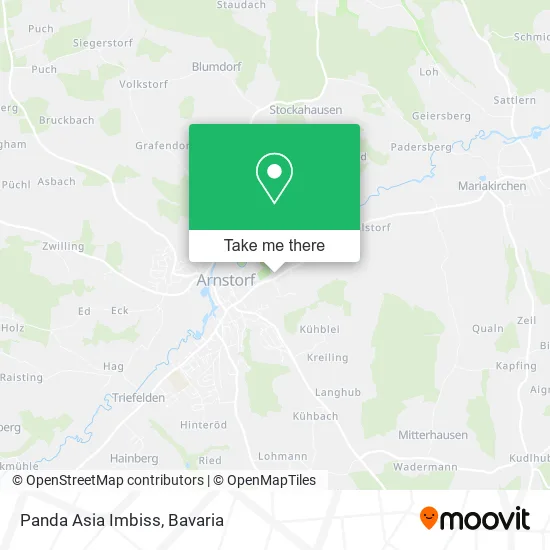 Карта Panda Asia Imbiss