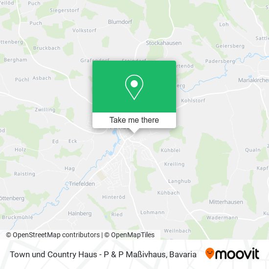 Town und Country Haus - P & P Maßivhaus map