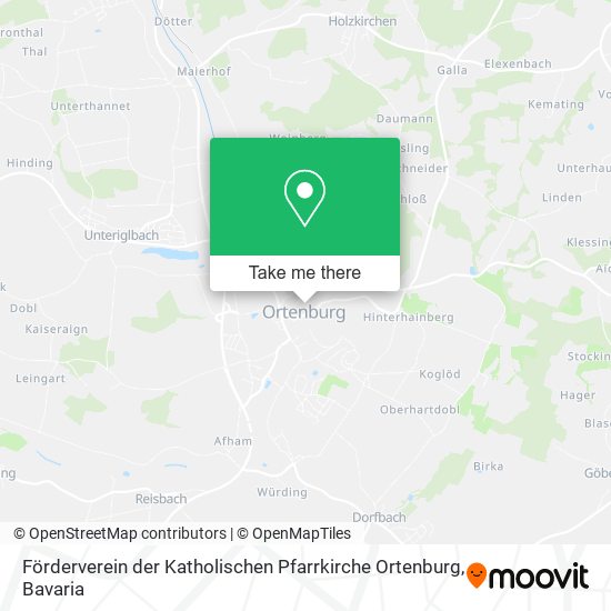Förderverein der Katholischen Pfarrkirche Ortenburg map