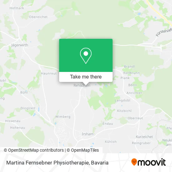 Карта Martina Fernsebner Physiotherapie