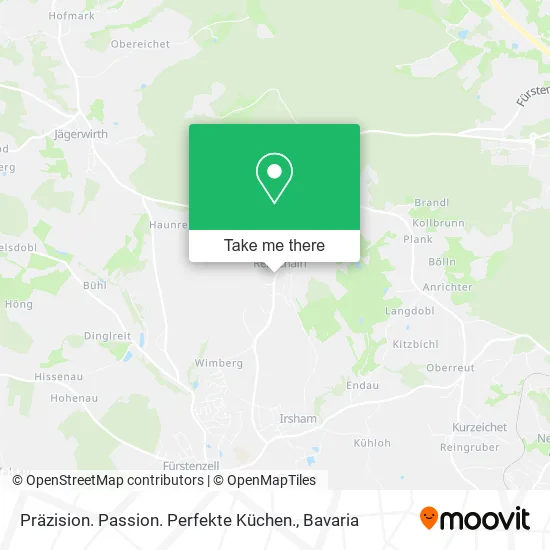 Карта Präzision. Passion. Perfekte Küchen.