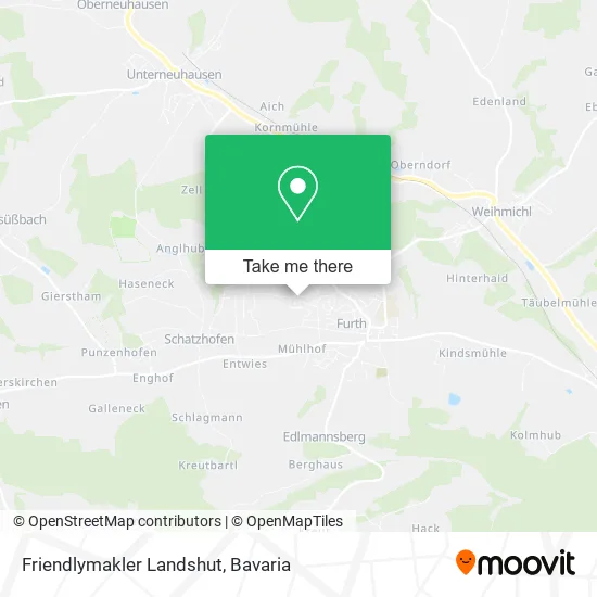 Карта Friendlymakler Landshut