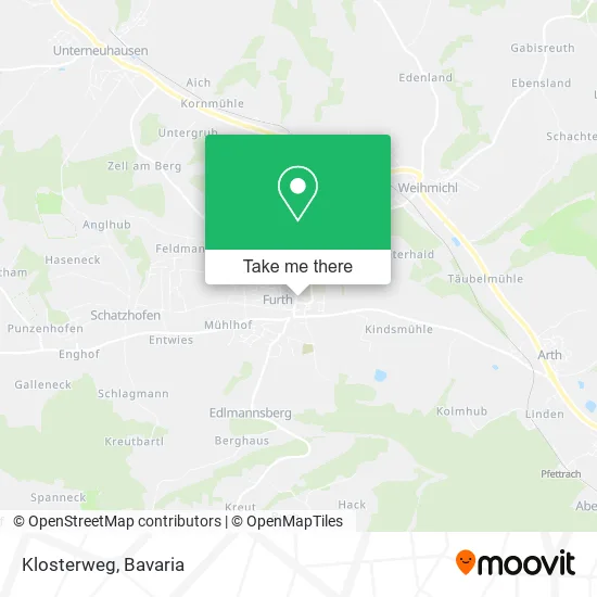 Карта Klosterweg