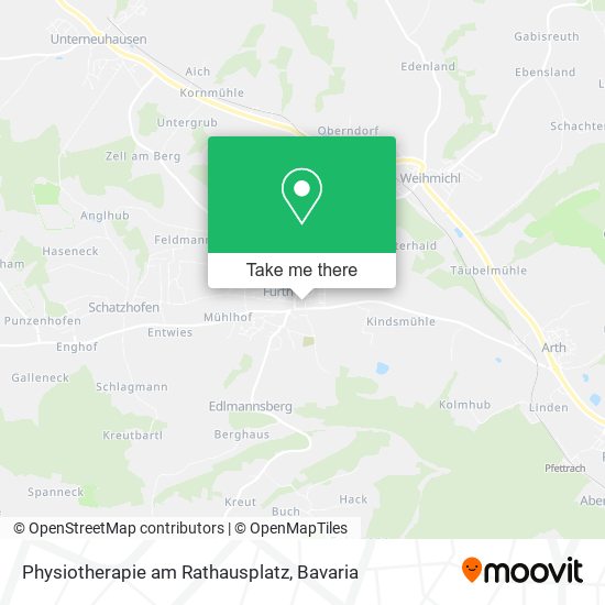 Physiotherapie am Rathausplatz map