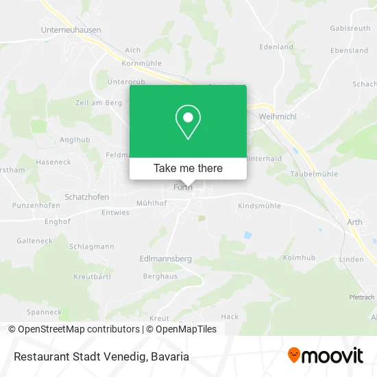 Карта Restaurant Stadt Venedig