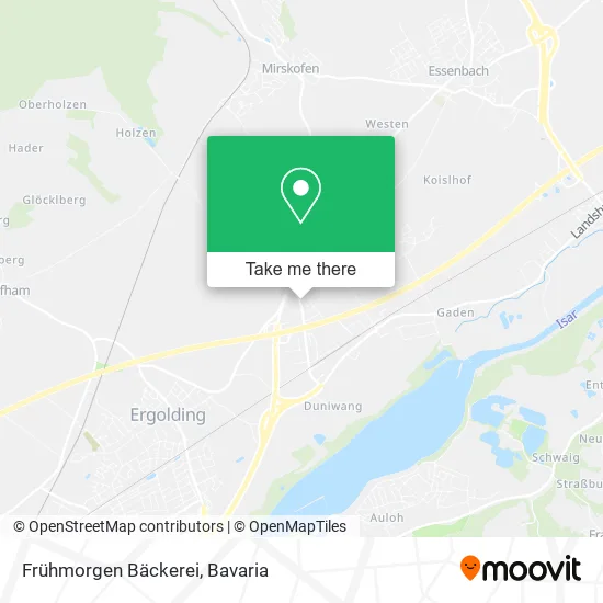 Карта Frühmorgen Bäckerei