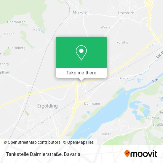 Карта Tankstelle Daimlerstraße