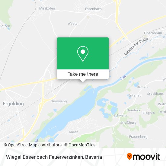 Wiegel Essenbach Feuerverzinken map