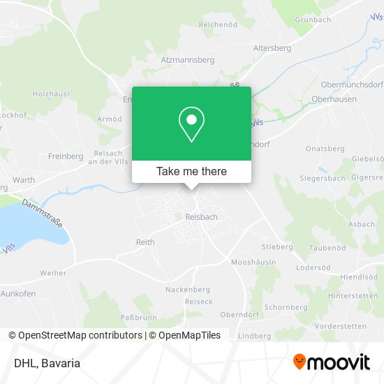 Карта DHL