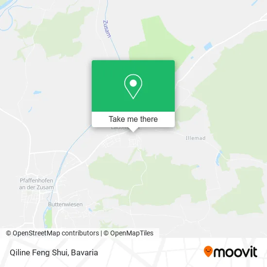 Карта Qiline Feng Shui