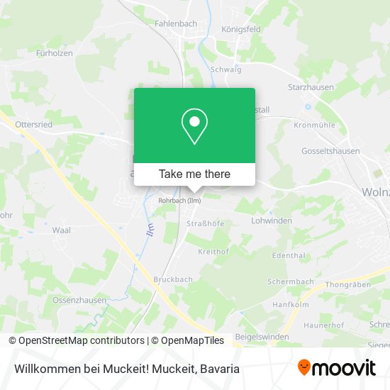 Willkommen bei Muckeit! Muckeit map