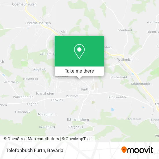 Карта Telefonbuch Furth
