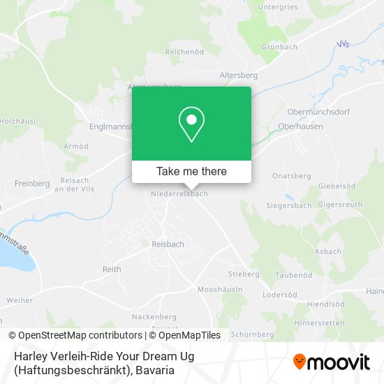 Harley Verleih-Ride Your Dream Ug (Haftungsbeschränkt) map