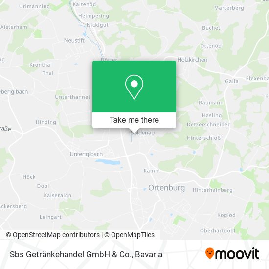 Sbs Getränkehandel GmbH & Co. map