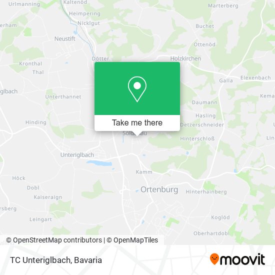 Карта TC Unteriglbach