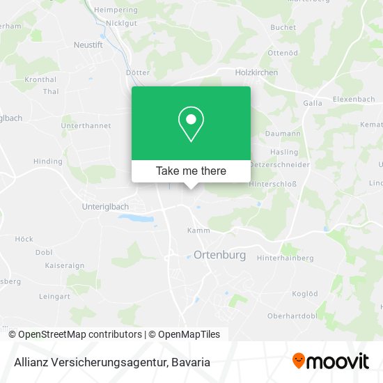 Allianz Versicherungsagentur map