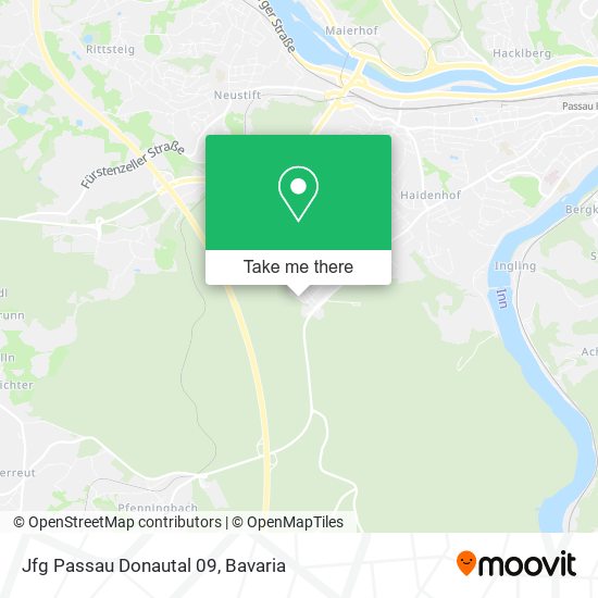Jfg Passau Donautal 09 map
