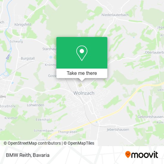 BMW Reith map