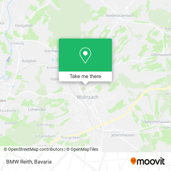 BMW Reith map