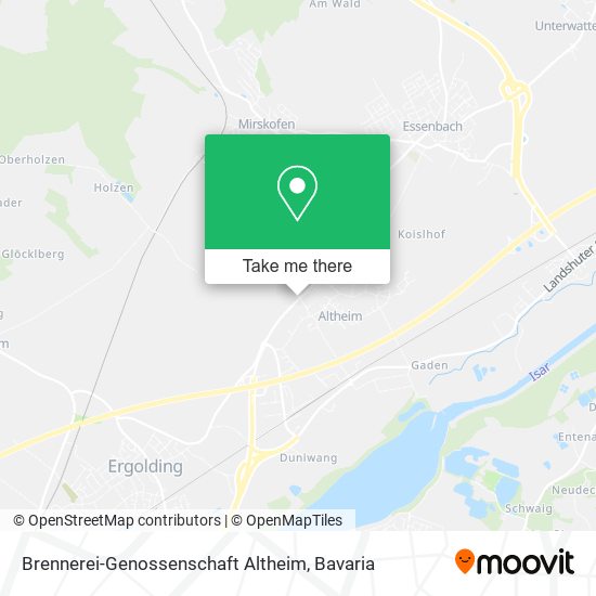 Brennerei-Genossenschaft Altheim map