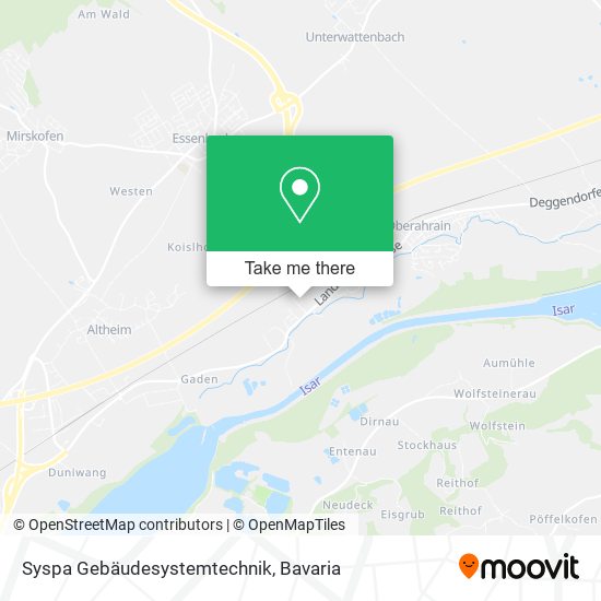 Карта Syspa Gebäudesystemtechnik