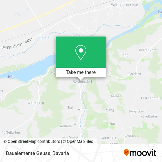 Карта Bauelemente Geuss