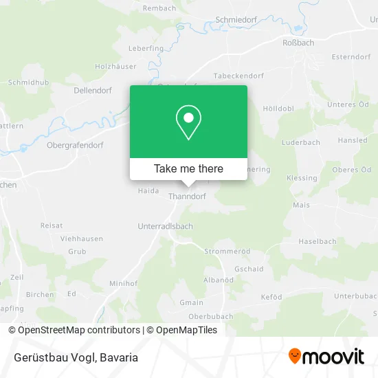 Карта Gerüstbau Vogl
