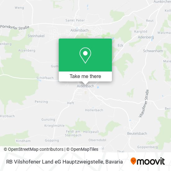RB Vilshofener Land eG Hauptzweigstelle map