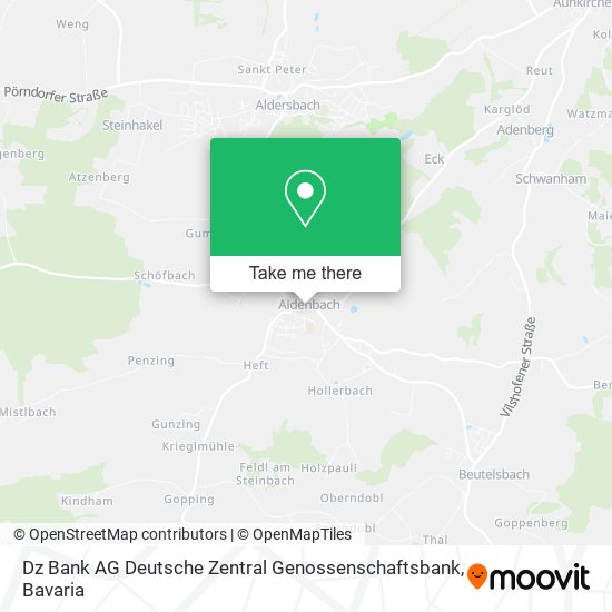Dz Bank AG Deutsche Zentral Genossenschaftsbank map