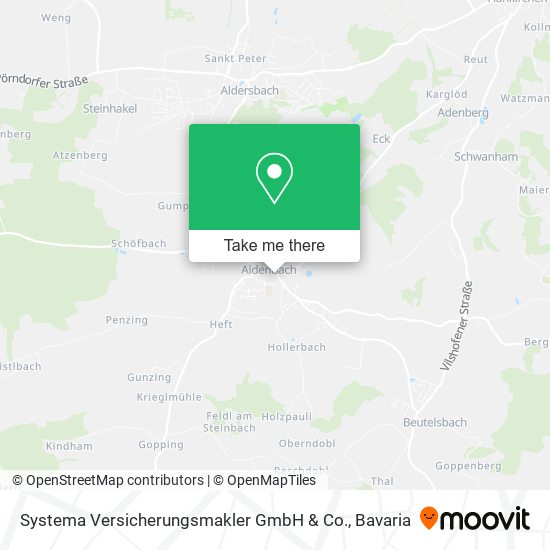 Systema Versicherungsmakler GmbH & Co. map